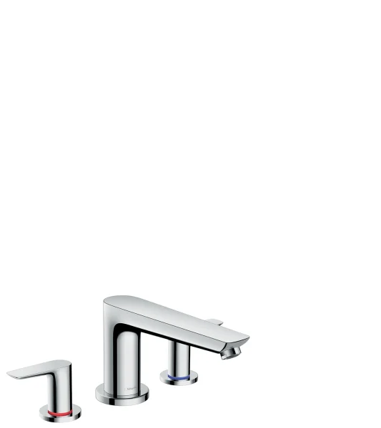 Hansgrohe Talis E 3-hole Rim-mounted Bath Mixer Chrome