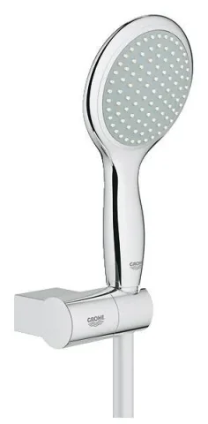 Hansgrohe Crometta 85 Shower Rail Sets 755 X 150 X 65mm Chrome detail view - Image 2