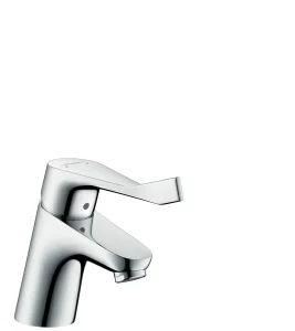 Hansgrohe Focus Single Lever Basin Mixer 70 With Extra Long Handle Without Waste Chrome