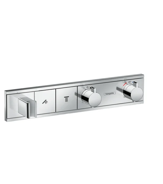 Hansgrohe Rainselect Thermostatic Mixer For Concealed Installation For 2 Outlets Chrome