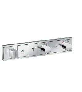 Hansgrohe Rainselect Thermostatic Mixer For Concealed Installation For 2 Outlets Chrome