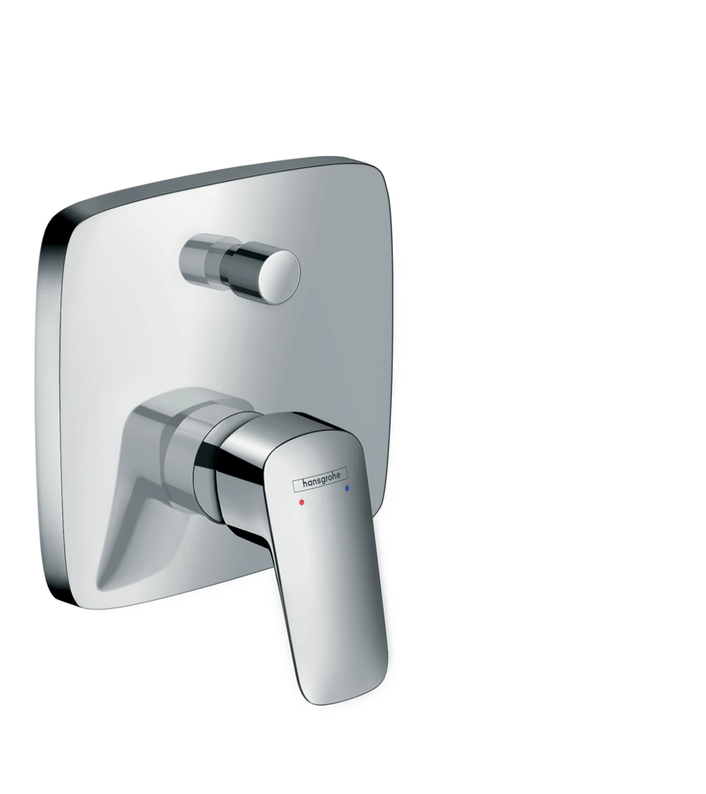 Hansgrohe Logis Single Lever Manual Bath Mixer For Concealed Installation Chrome