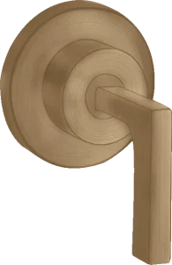 Axor Citterio Shut-off Valve For Concealed Installation With Lever Handle Brushed Bronze