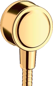 Axor Montreux Wall Outlet With Non-return Valve Gold Polished