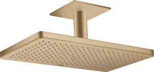 Axor Showersolutions Overhead Shower 460/300 1jet With Ceiling Connection Brushed Bronze