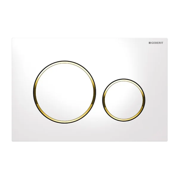 Geberit 115.882.kk.1 Sigma20 White/gold/white