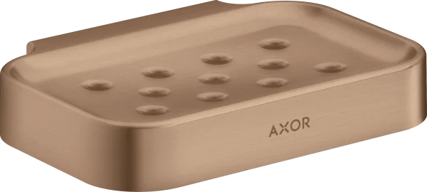 Axor Universal Circular Soap Dishes /-basket 130 X 110 X 87mm Rose Gold/gold - Brushed