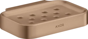 Axor Universal Circular Soap Dishes /-basket 130 X 110 X 87mm Rose Gold/gold - Brushed