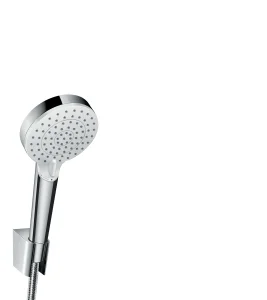 Hansgrohe Crometta Shower Holder Set 100 Vario Ecosmart With Shower Hose 125 Cm