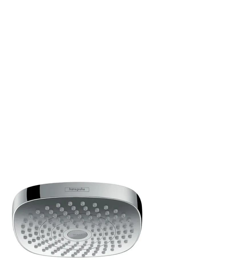 Hansgrohe Croma Select E Overhead Showers 305 X 280 X 135mm White/chrome product image - Image 1