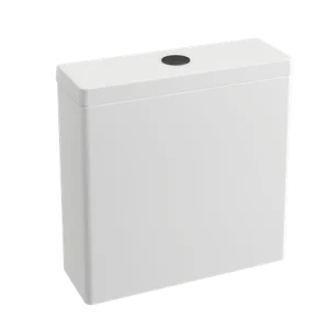 Britton Cistern Flush Button Matt Black