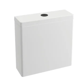 Britton Cistern Flush Button Matt Black