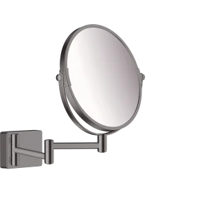 Hansgrohe Addstoris Shaving Mirror Brushed Black Chrome