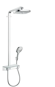 Hansgrohe Raindance Select E Showerpipe 300 2jet With Showertablet Select 300 Chrome