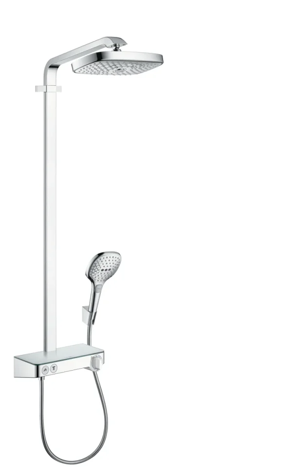 Hansgrohe Raindance Select E Showerpipes With Thermostatic Mixer 1060 X 400 X 125mm Chrome product image - Image 1