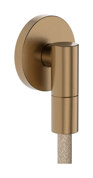 Hansgrohe Fixfit Fine S Wall Outlet 97 X 83 X 65mm Bronze - Brushed