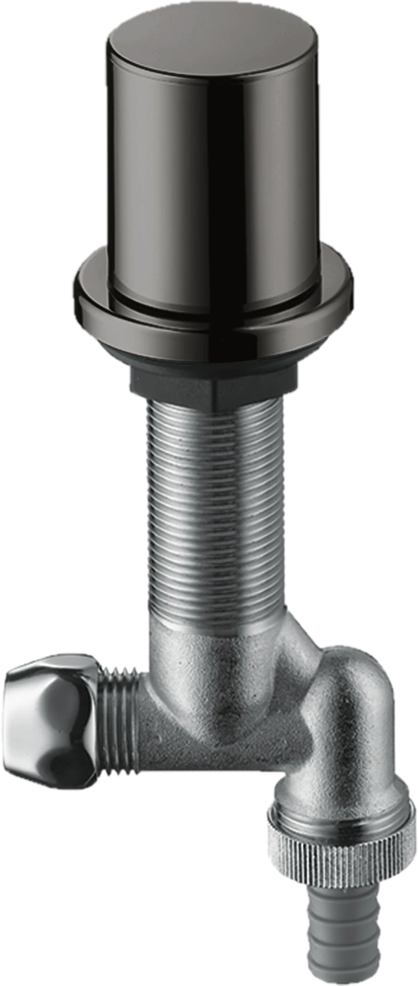 Axor Kitchen Device Shut-off Valve Polished Black Chrome