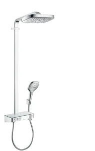 Hansgrohe Raindance Select E Showerpipe 300 3jet With Showertablet Select 300 Chrome