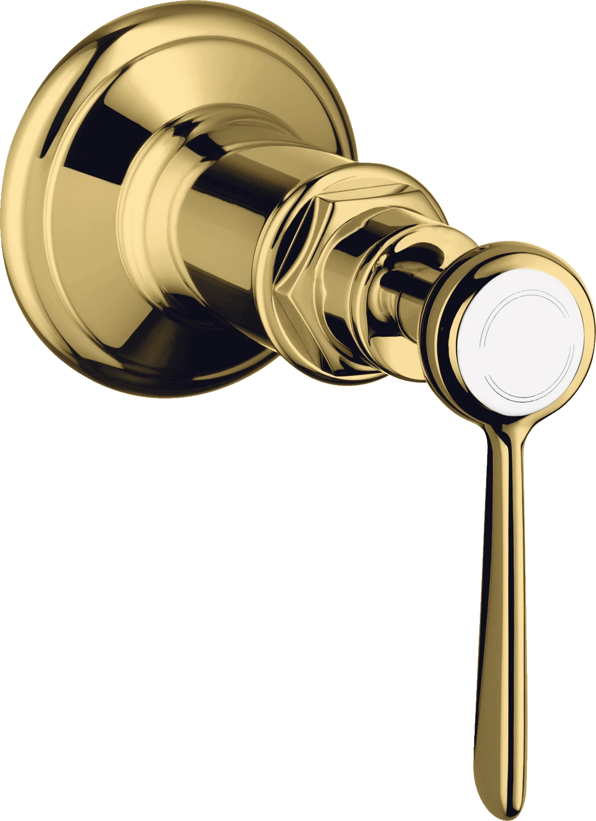 Axor Montreux Shut-off Valve For Concealed Installation With Lever Handle Gold Polished