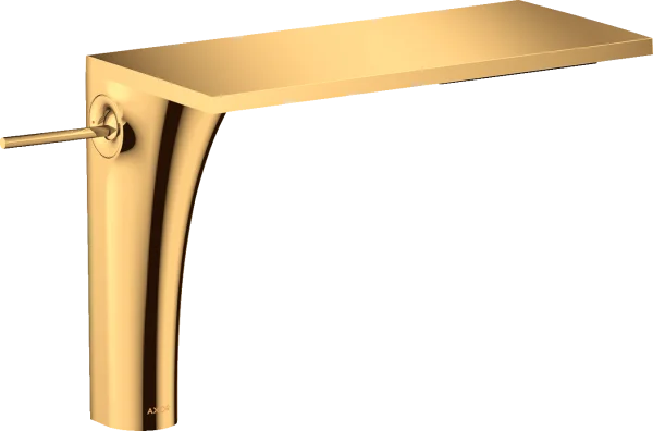 Axor Massaud Single Lever Basin Mixer 220 For Wash Bowls Without Waste Gold Polished