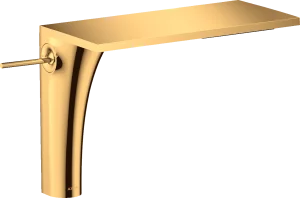 Axor Massaud Single Lever Basin Mixer 220 For Wash Bowls Without Waste Gold Polished