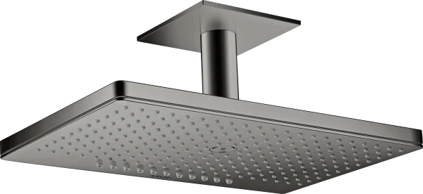 Axor Showersolutions Overhead Shower 460/300 2jet With Ceiling Connection Polished Black Chrome