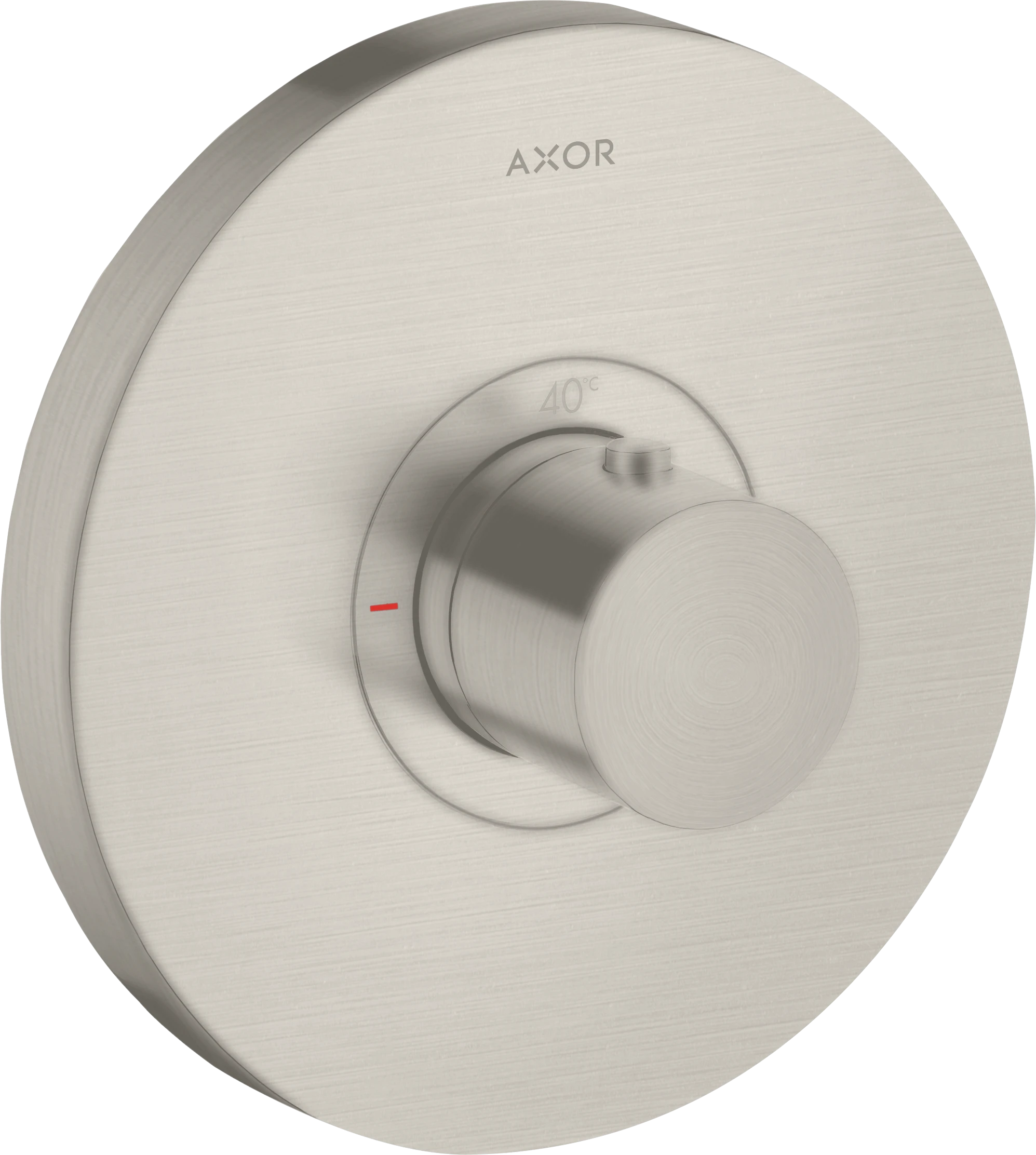 Axor Showerselect Thermostatic Mixer Highflow Round For Concealed Installation Stainless Steel