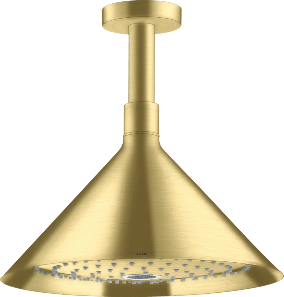 Axor Showers/front Overhead Showers 349 X 349 X 192mm Brass - Brushed product image - Image 1