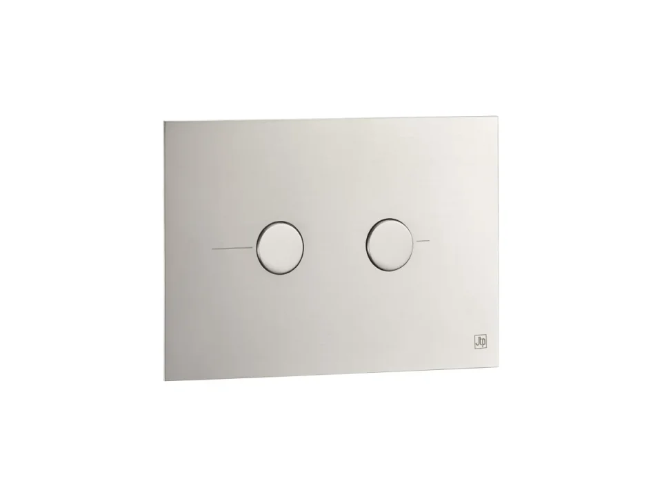 Just Taps Metal Pneumatic Flush Plate Brushed Stainless Steel product image - Image 1