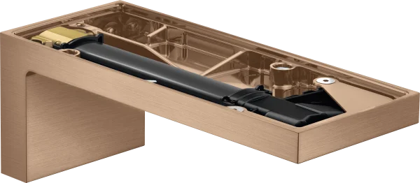 Axor Myedition Bath Spout Without Plate Brushed Red Gold