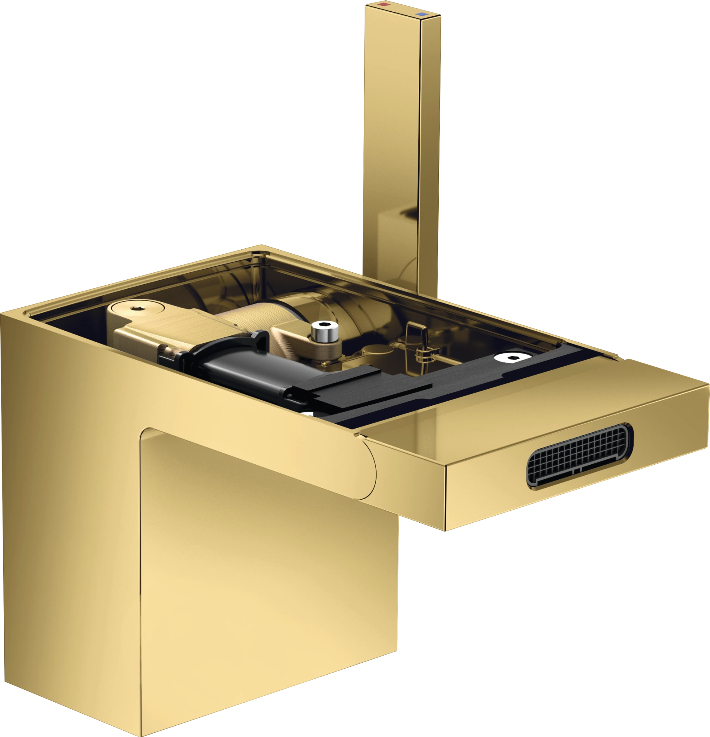 Axor Myedition Single Lever Bidet Mixer With Push-open Waste Without Plate Gold Polished