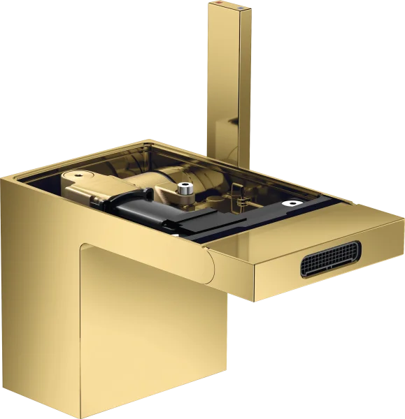 Axor Myedition Single Lever Bidet Mixer With Push-open Waste Without Plate Gold Polished