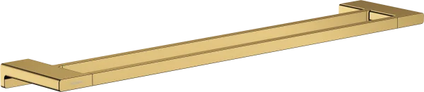 Hansgrohe Addstoris Q Double Bath Towel Rail Gold Polished