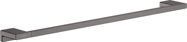Hansgrohe Addstoris Q Bath Towel Rail Brushed Black Chrome