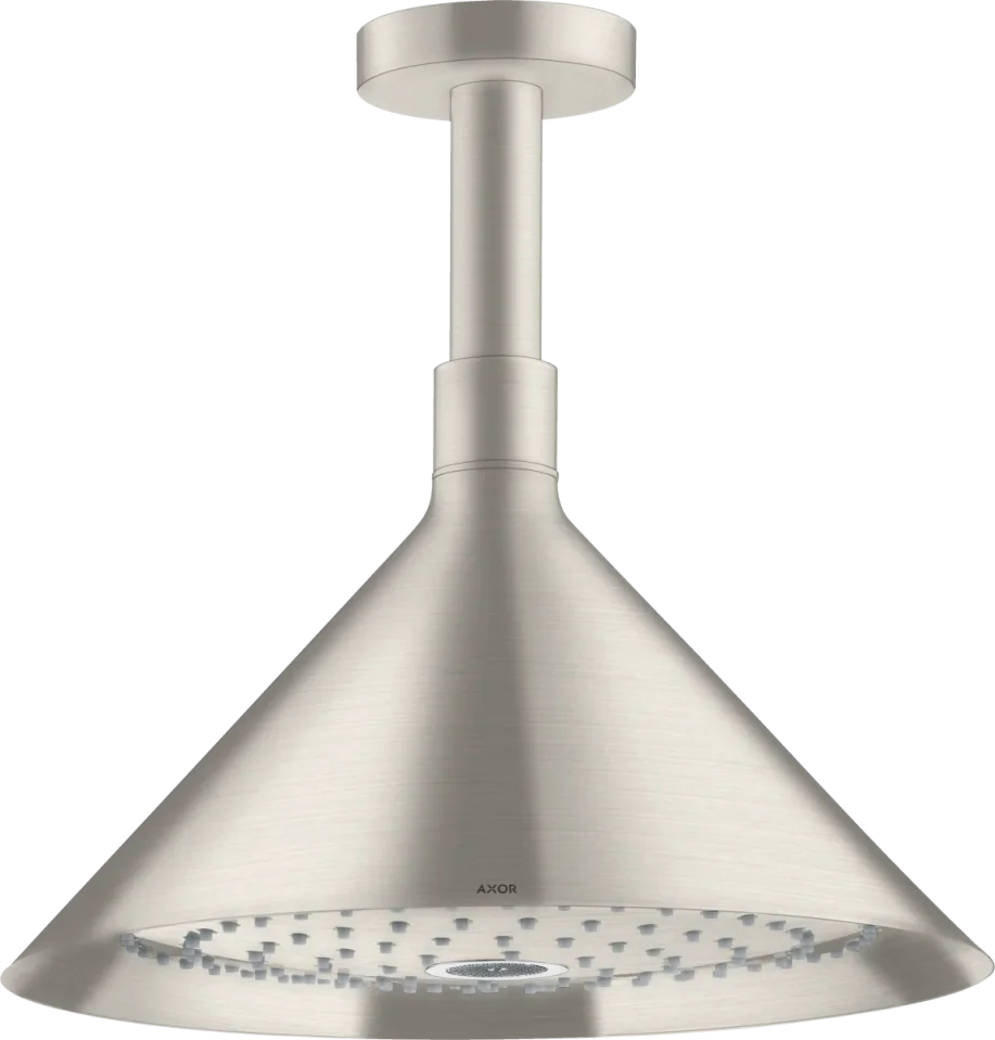 Axor Showers/front Overhead Showers 349 X 349 X 192mm Stainless Steel product image - Image 1