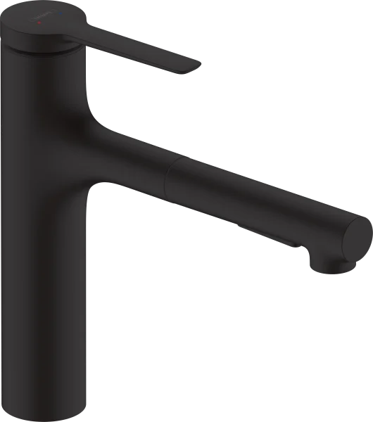 Hansgrohe Zesis M33 Manual Kitchen Mixers 563 X 314 X 111mm Black - Matt