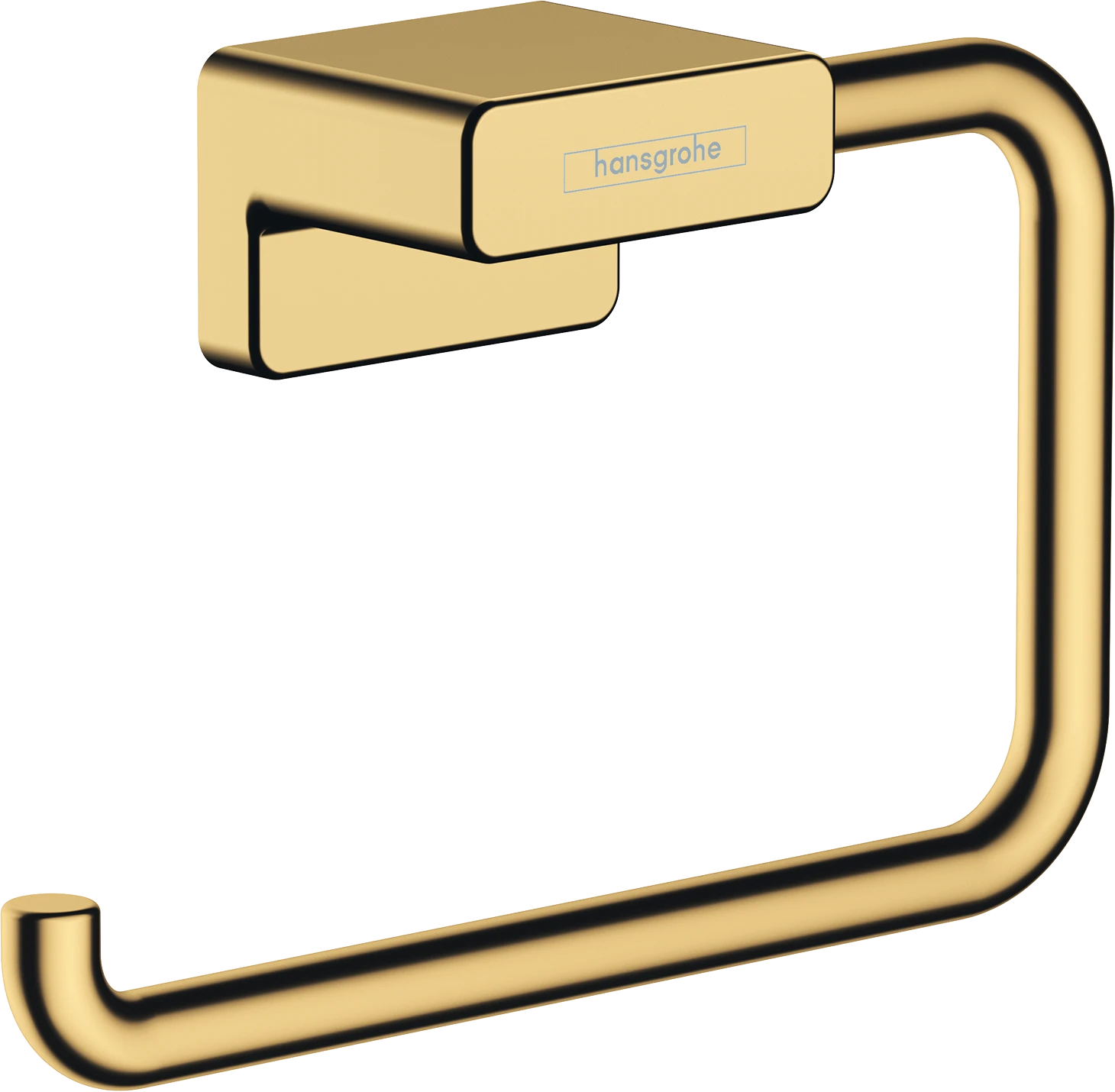 Hansgrohe Addstoris Q Roll Holder Without Cover Gold Polished