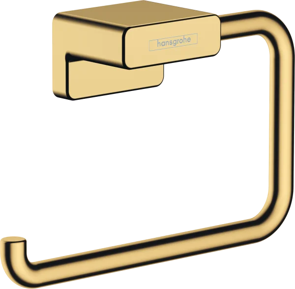 Hansgrohe Addstoris Q Roll Holder Without Cover Gold Polished
