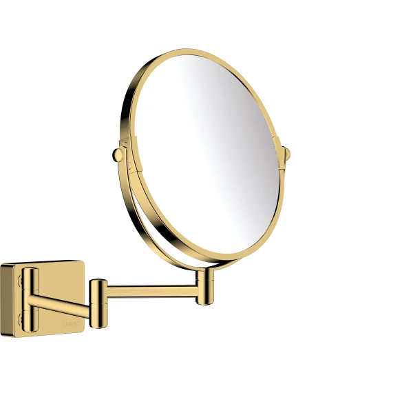 Hansgrohe Addstoris Shaving Mirror Gold Polished