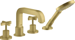 Axor Citterio Bath Mixers Concealed 510 X 263 X 128mm Brass - Brushed