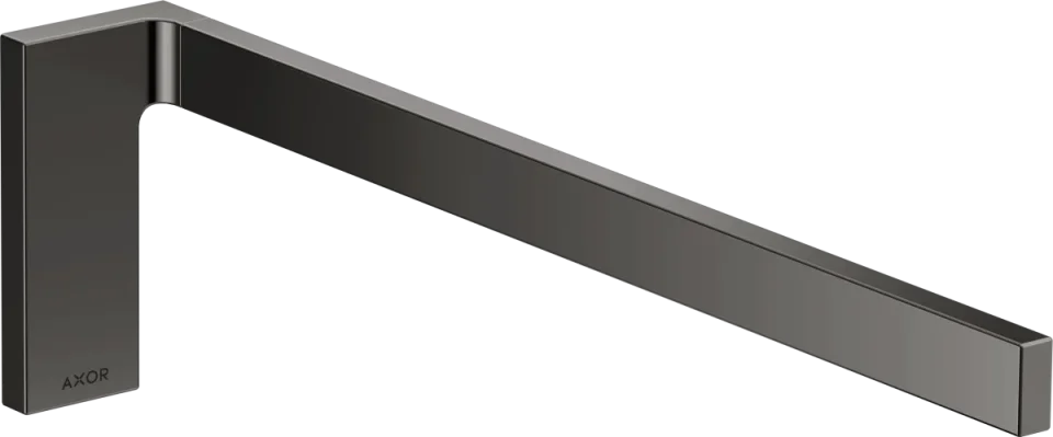 Axor Universal Rectangular Towel Holder 460 X 245 X 105mm Gunmetal/chrome - Polished product image - Image 1