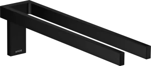 Axor Universal Rectangular Towel Holder 460 X 245 X 105mm Black - Matt