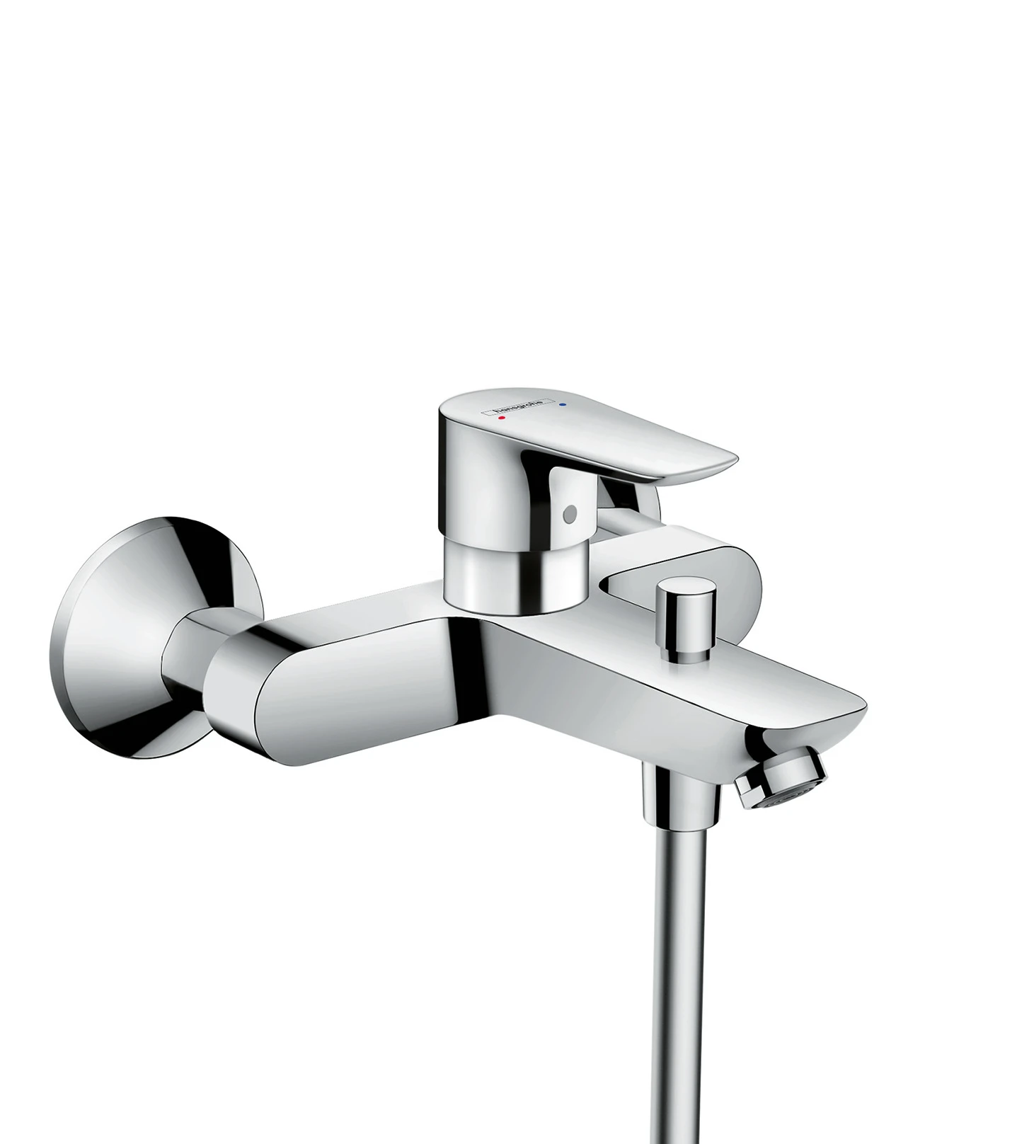 Hansgrohe Talis E Single Lever Manual Bath Mixer For Exposed Installation Chrome