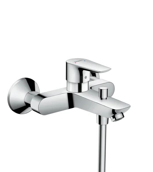 Hansgrohe Talis E Single Lever Manual Bath Mixer For Exposed Installation Chrome
