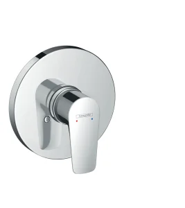 Hansgrohe Talis E Single Lever Manual Shower Mixer Round For Concealed Installation Chrome
