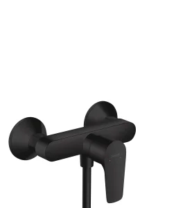 Hansgrohe Talis E Single Lever Manual Shower Mixer For Exposed Installation Matt Black