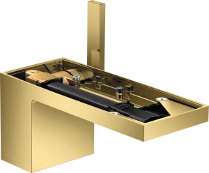 Axor Myedition Single Lever Basin Mixer 70 With Push-open Waste Without Plate Gold Polished