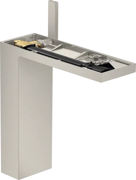 Axor Myedition Single Lever Basin Mixer 230 With Push-open Waste Without Plate Stainless Steel