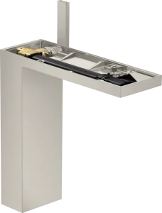 Axor Myedition Single Lever Basin Mixer 230 With Push-open Waste Without Plate Stainless Steel
