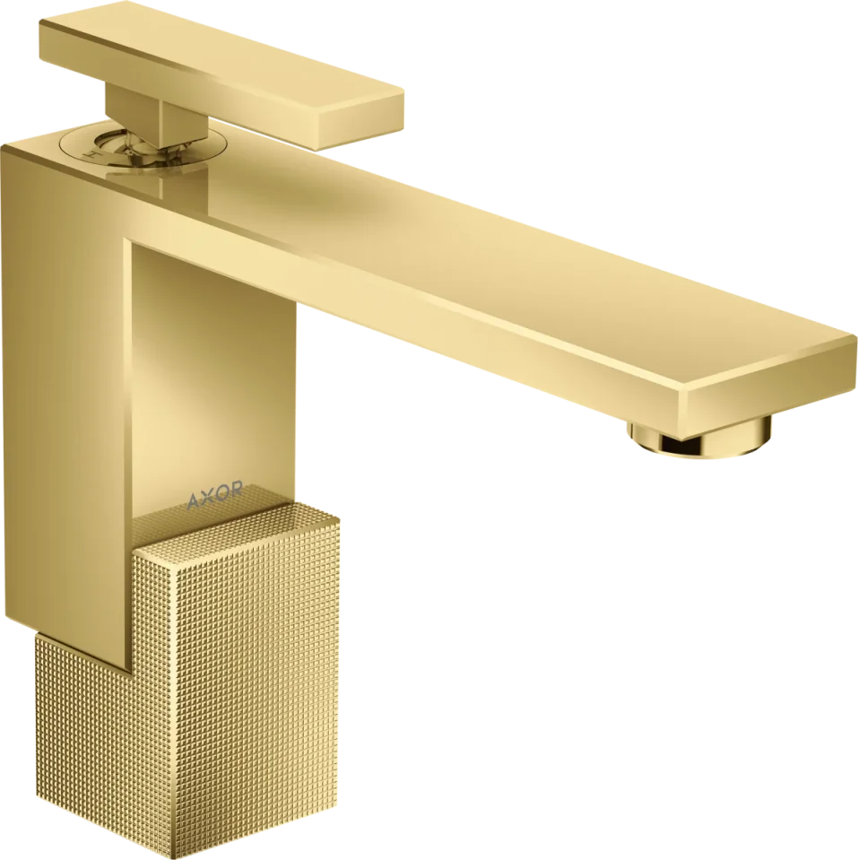 Axor Edge Manual Mixers 517 X 309 X 139mm Gold - Polished product image - Image 1
